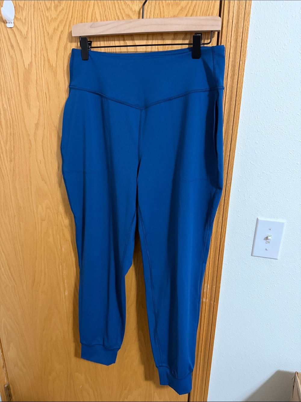 tek gear Women's Teal-Blue Jogger Track Pants